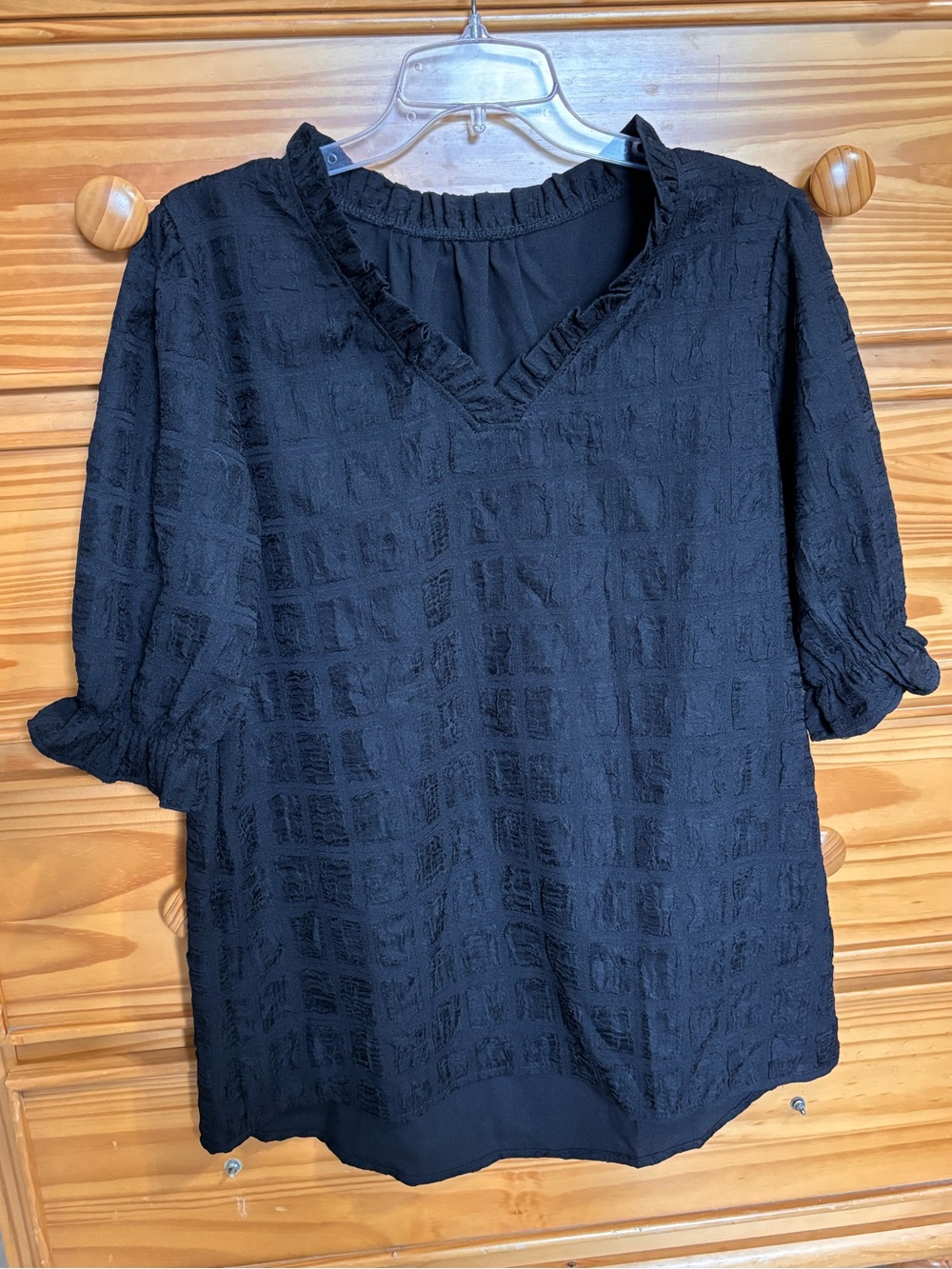 Black blouse like new